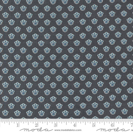 Sacre Bleu Campanule Indigo Blue French General Moda Cotton Fabric