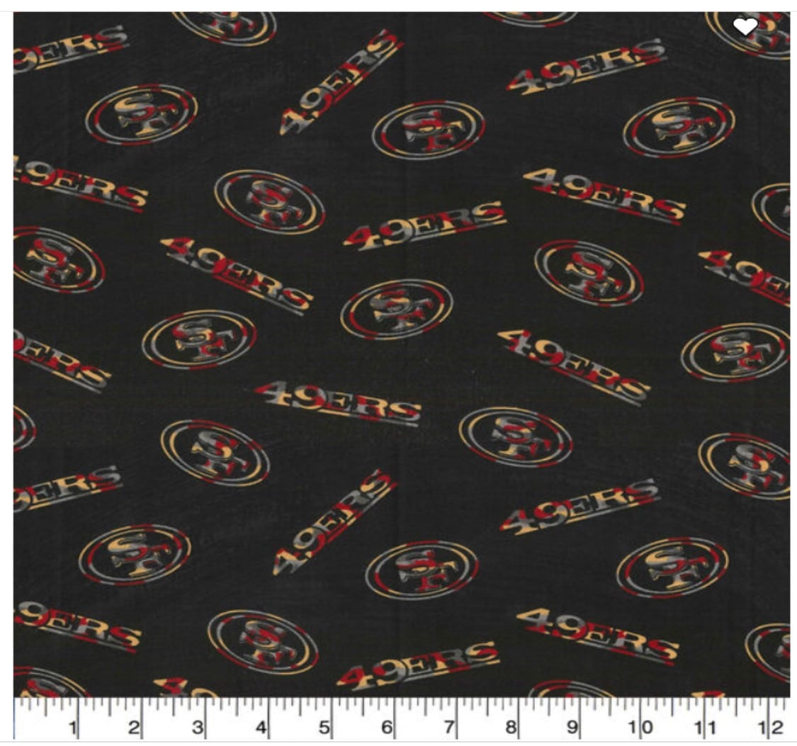 San Francisco 49ers NFL Football Camo Logo