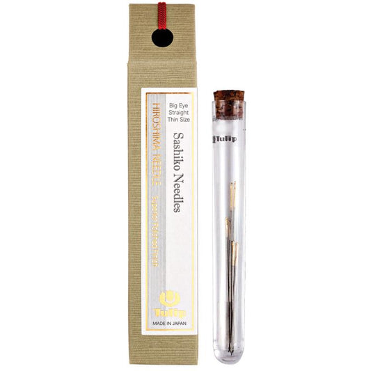 Sashiko Needles Big Eye Thin Size Tulip Needles THN-103E