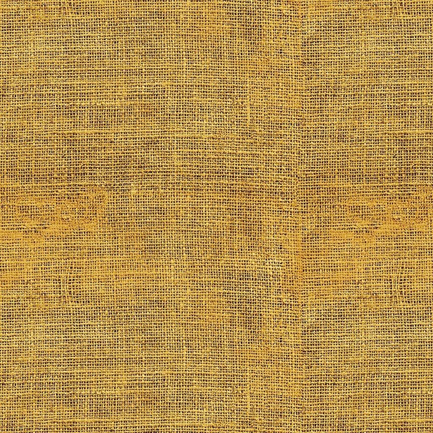 Scarlet Beauty Burlap Texture Wheat Brown Timeless Treasures Cotton Fabric