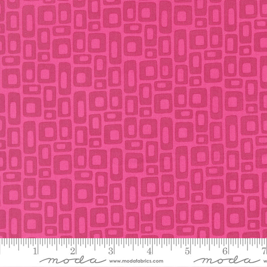 Scenery Marshmallow Fuchsia Pink Elizabeth Hartman Moda Cotton Fabric MD-51273-20
