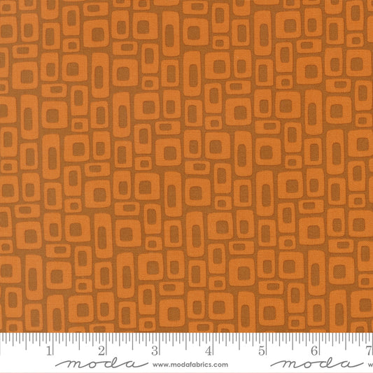 Scenery Marshmallow Rusty Orange Elizabeth Hartman Moda Cotton Fabric MD-51273-22