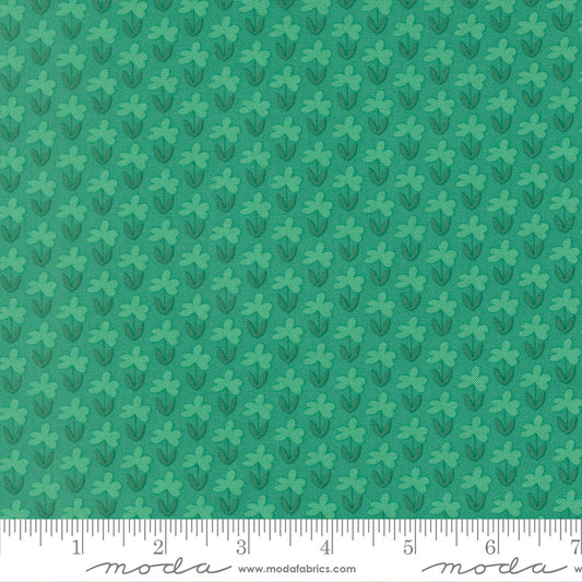 Scenery Meadow Jade Green Elizabeth Hartman Moda Cotton Fabric MD-51271-16