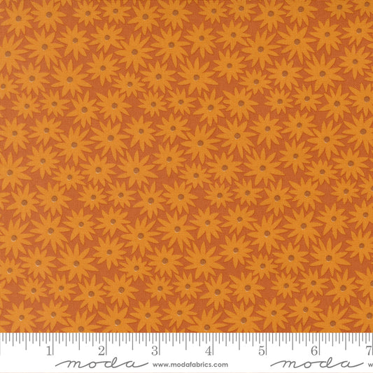 Scenery Sedum Rusty Orange Elizabeth Hartman Moda Cotton Fabric MD-51270-22