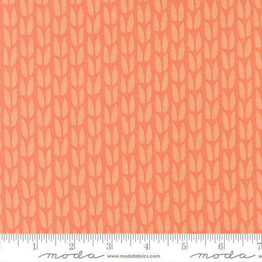 Scenery Sprout Coral Peach Elizabeth Hartman Moda Cotton Fabric MD-51272-19