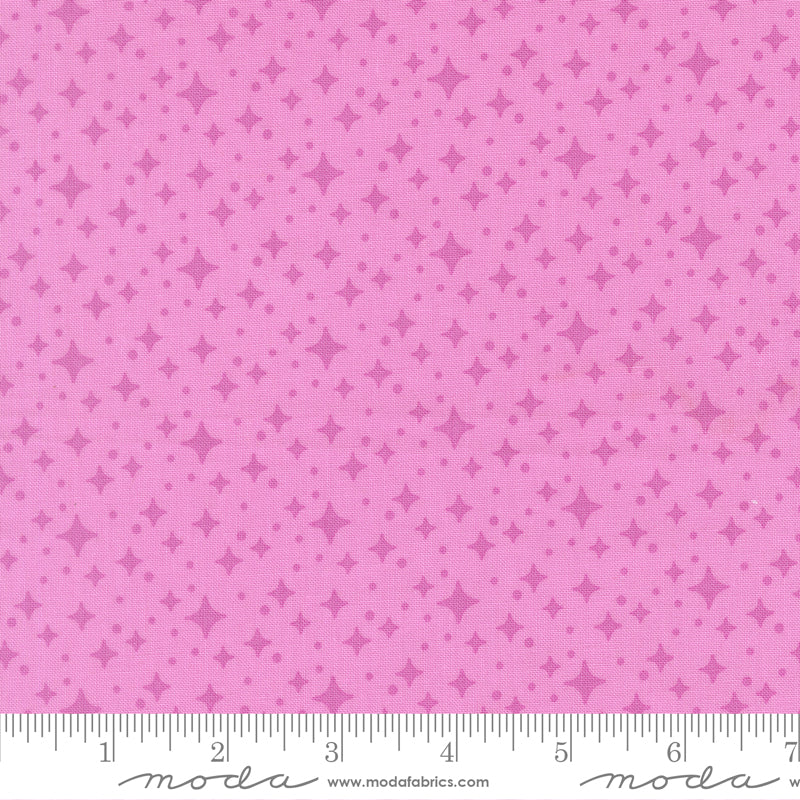 Scenery Starlight Sweet Pea Pink Elizabeth Hartman Moda Cotton Fabric MD-51274-20