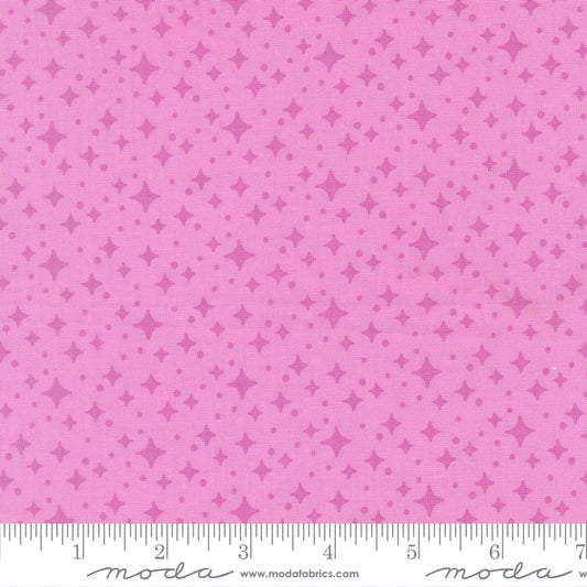 Scenery Starlight Sweet Pea Pink Elizabeth Hartman Moda Cotton Fabric MD-51274-20