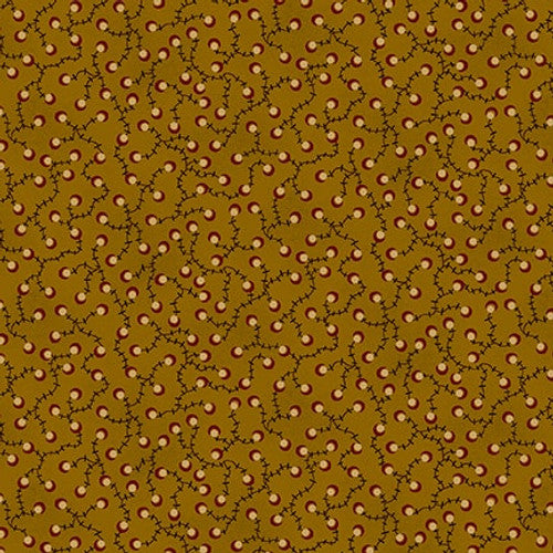 Scrap Basket Favorites Briar Bramble Gold Kim Diehl Henry Glass Cotton Fabric