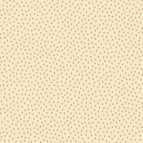 Scrap Basket Favorites Dancing Dots Wheat Cream Kim Diehl Henry Glass Cotton Fabric