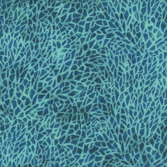 Sea Breeze Coral Blender Texture Blue Deborah Edwards Northcott Cotton Fabric