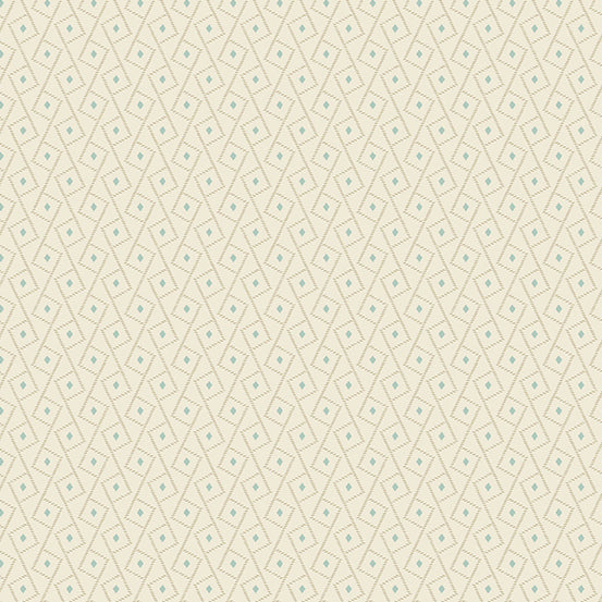 Seabreeze Tide Plumeria Cream Laundry Basket Quilts Andover Cotton fabric | US Fabric Shop