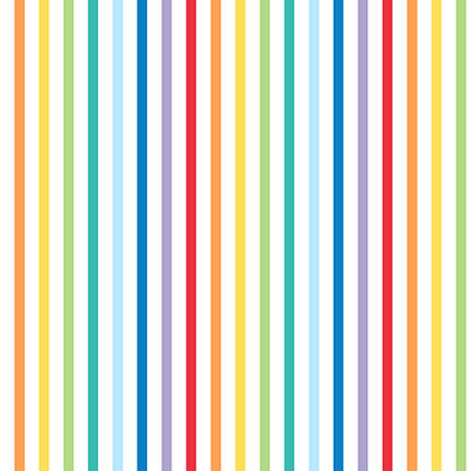 Seas the Day Vertical Stripe Multi Red Orange Yellow Grren Blue Violet Indigo Diane Eichler Studio E Cotton Fabric