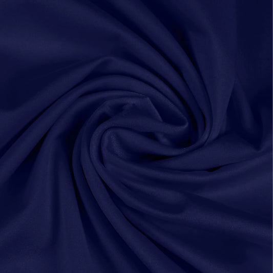 Sensua Solid Navy Blue PERFORMANCE KNIT EESCO 17% Spandex 83% Nylon Fabric EESCO-CL3SES-NAV
