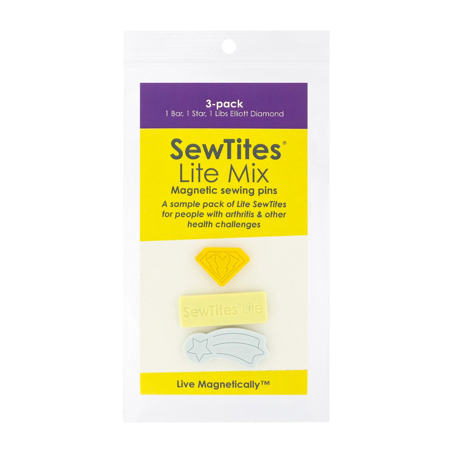 SewTites Lite Mix Magnetic Sewing Pins SewTites ST-MIX-LITE-3