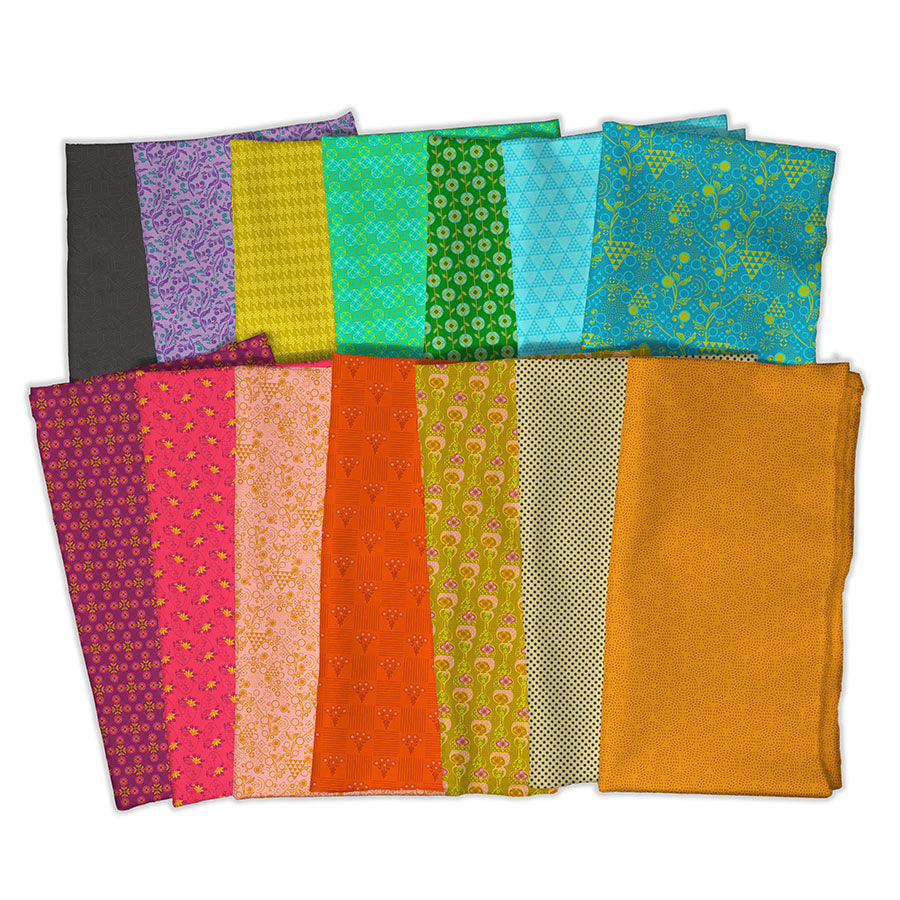 Pop Cloth Love Soul Charm Pack 5" Squares 42pcs Sew Kind of Wonderful Free Spirit Cotton Fabric FS-FB6CPSK.POPCLOTH