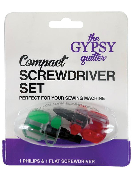 Sewing Machine Compact Screwdriver Set Gypsy Quilter TGQ-132