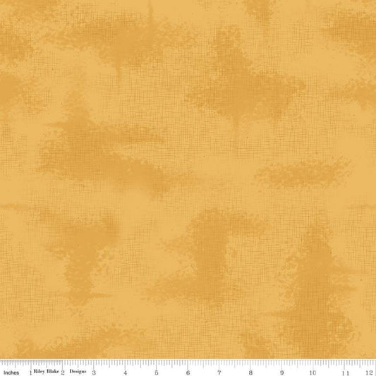 Shab Texture Crosshatched Blender Honey Gold Lori Holt Riley Blake Cotton Fabric