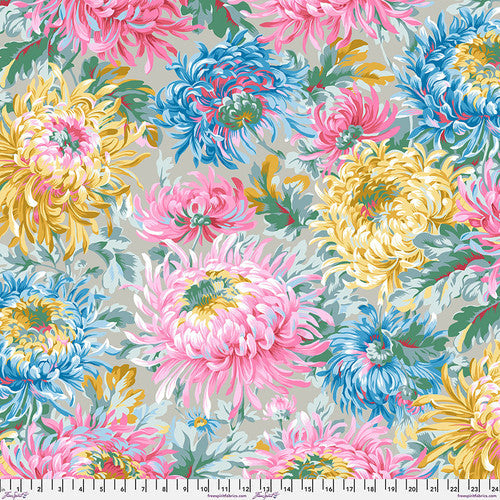 Shaggy Grey Classics Philip Jacobs Kaffe Fassett Collective Free Spirit Cotton Fabric FS-PWPJ072.GREYX