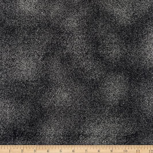 Shimmer Silver Metallic Blender Chong-A-Hwang Timeless Treasures Cotton Fabric