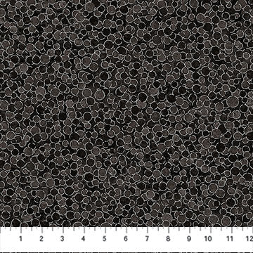 Shimmer Basics Metallic Multi Dot City Fog Deborah Edwards Northcott Cotton Fabric NC-27895M-98