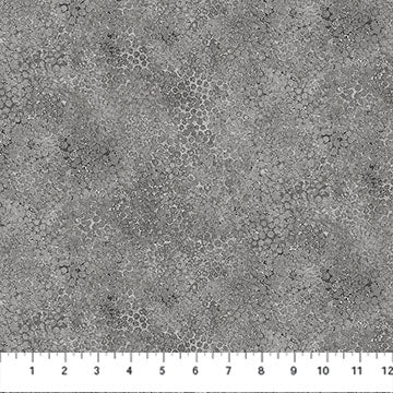 Shimmer Basics Metallic Pebbles City Fog Grey Deborah Edwards Northcott Cotton Fabric NC-27897M-9 | US Fabric Shop