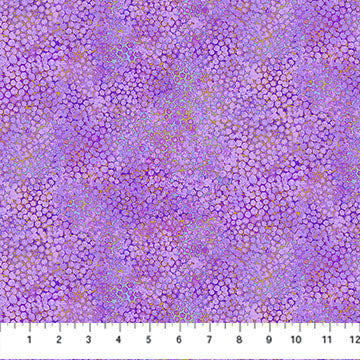 Shimmer Basics Metallic Pebbles Pansy Purple Deborah Edwards Northcott Cotton Fabric NC-27897M-88 | US Fabric Shop