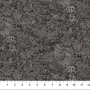 Shimmer Basics Metallic River Rocks City Fog Deborah Edwards Northcott Cotton Fabric NC-27896M-98