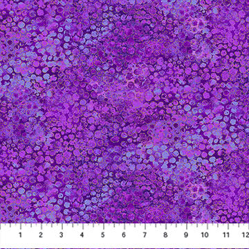 Shimmer Basics Metallic River Rocks Pansy Purple Deborah Edwards Northcott Cotton Fabric NC-27896M-88 | US Fabric Shop