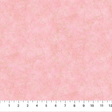 Shimmer Basics Metallic Speckle Bubble Gum Pink Deborah Edwards Northcott Cotton Fabric NC-27899M-28 | US Fabric Shop