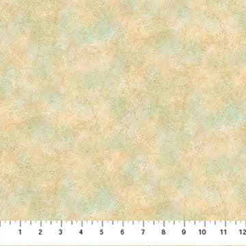 Shimmer Basics Metallic Speckle Dawn Beige Blue Deborah Edwards Northcott Cotton Fabric NC-27899M-68 | US Fabric Shop