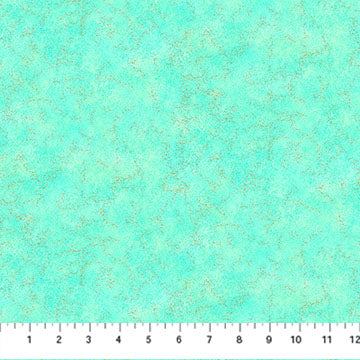 Shimmer Basics Metallic Speckle Lagoon Blue Deborah Edwards Northcott Cotton Fabric NC-27899M-66 | US Fabric Shop