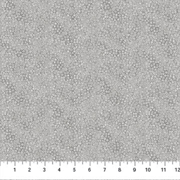 Shimmer Basics Metallic Tiny Dots City Fog Grey Deborah Edwards Northcott Cotton Fabric NC-27898M-98 | US Fabric Shop