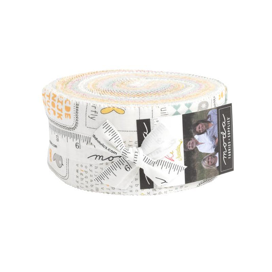 Shine 2.5" Jelly Roll Sweetwater Moda Cotton Fabric