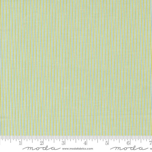 Shine Stripes Sky Grass Aqua Sweetwater Moda Cotton Fabric