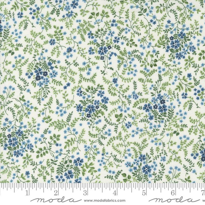 Shoreline Breeze Small Floral Cream Multi Camille Roskelley Moda Cotton Fabric