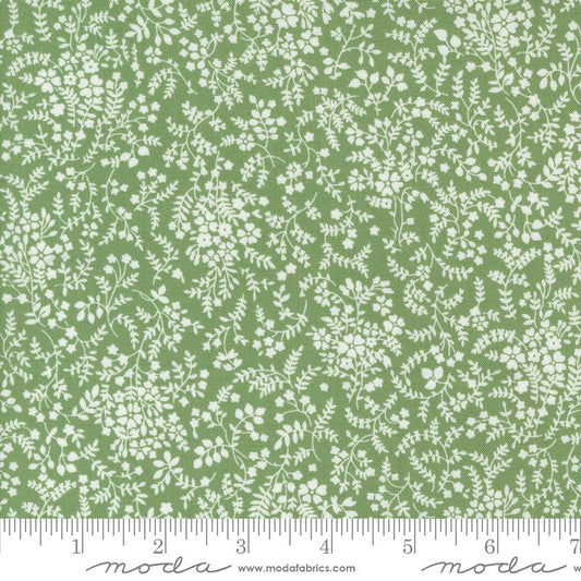 Shoreline Breeze Small Floral Green Camille Roskelley Moda Cotton Fabric