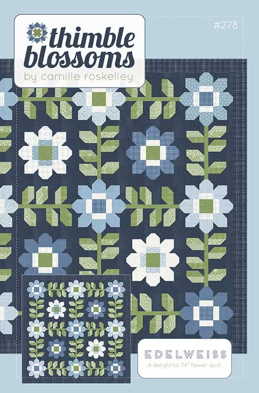 Edelweiss Fat Quarters Quilt Pattern Camille Roskelley Thimble Blossoms