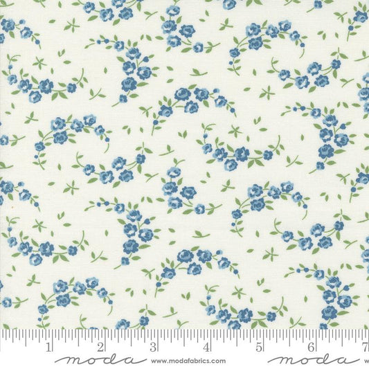 Shoreline Summer Small Floral Cream Multi Camille Roskelley Moda Cotton Fabric