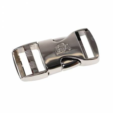 Side Release Buckle 1" Nickel 1ct ByAnnie BYA-HAR1-SRB-N-ONE