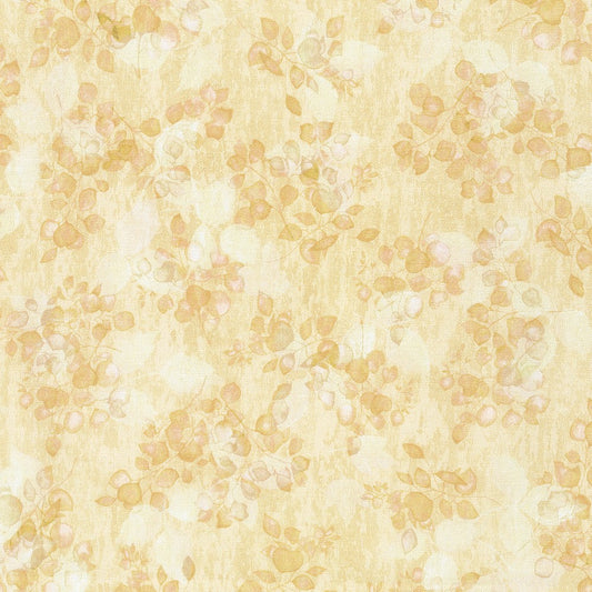 Sienna Leaves Cream Studio RK Robert Kaufman Cotton Fabric