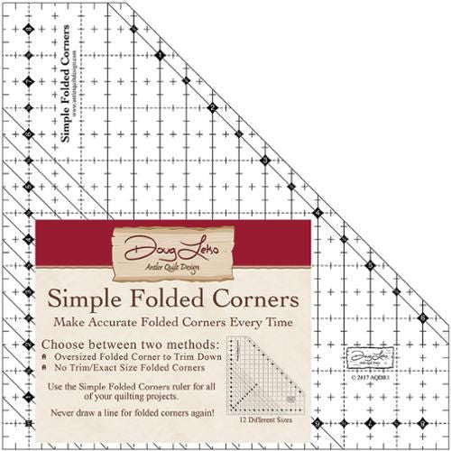 Simple Folded Corners Ruler Doug Leko Antler Quilt Designs