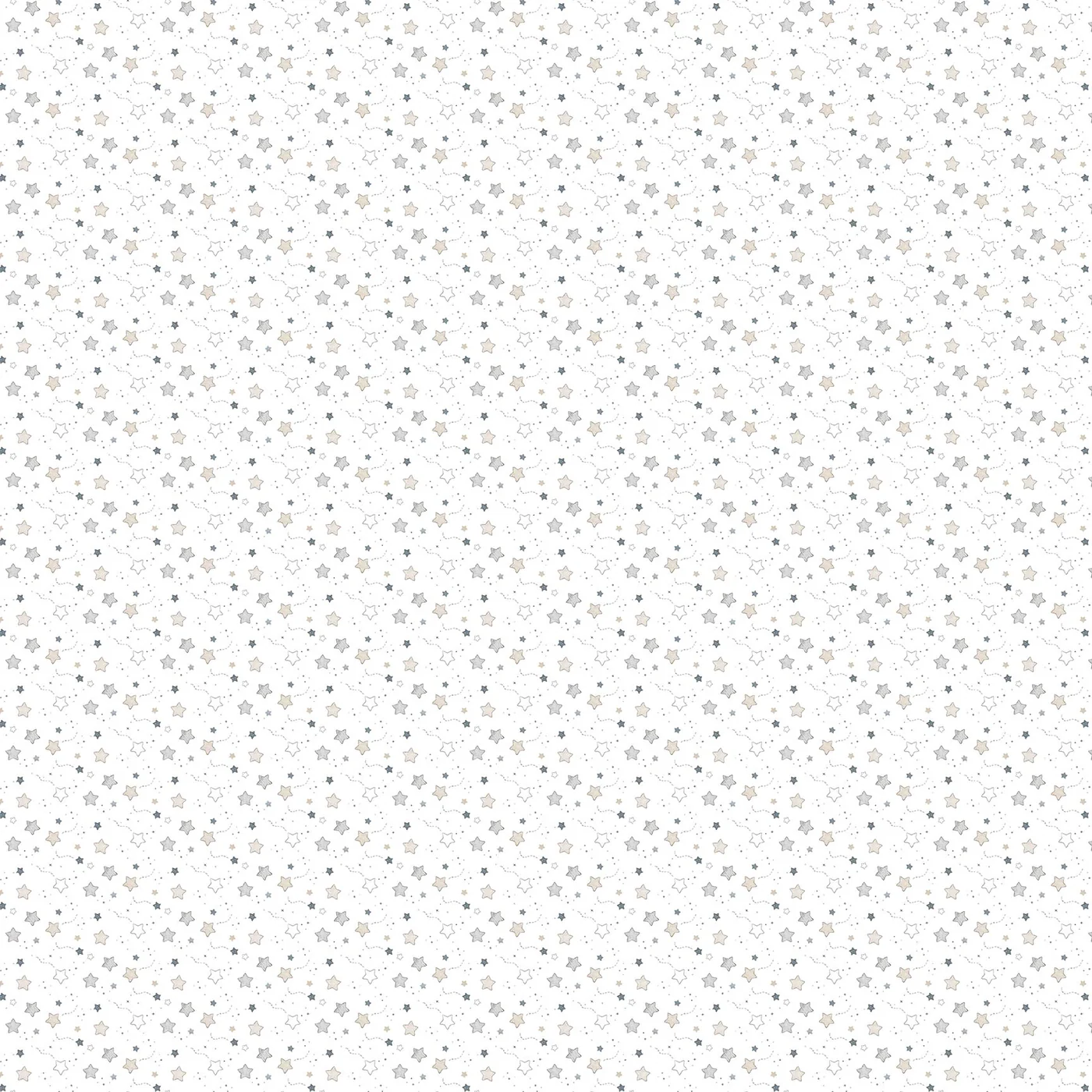 Soaring Dreams Stars White Jessica Yon Lo Figo Northcott Fabrics Cotton Fabric NC-91244-10