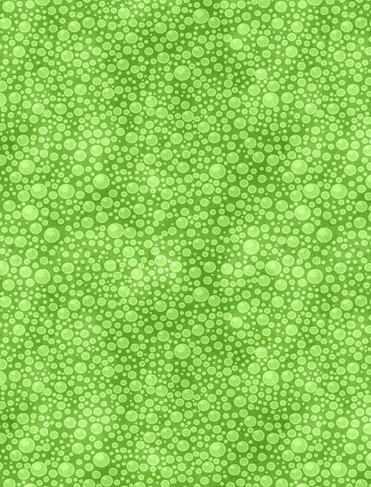 Soda Pop Lemon Lime Green Wilmington Prints Cotton Fabric