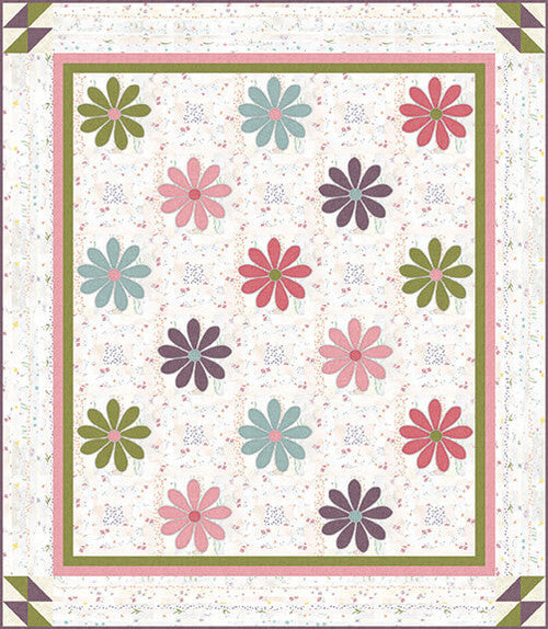 Free Pattern-Soft Spoken Daisy Dance Henry Glass