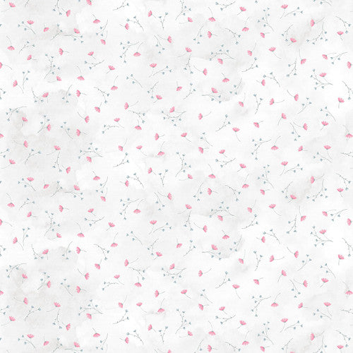 Soft Spoken Daisy and Ditsy Dreamhouse Goldi L. Studio Henry Glass Cotton Fabric HG-1646-23 | US Fabric Shop