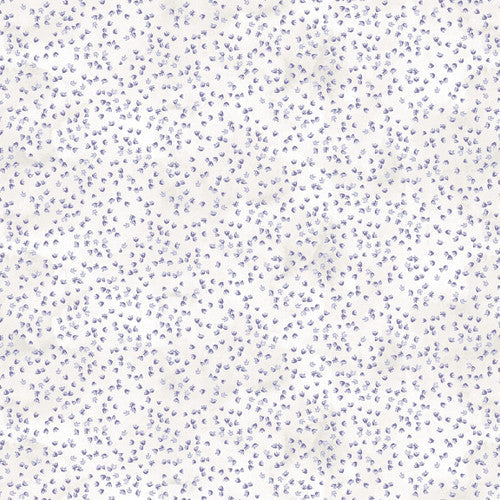 Soft Spoken Tiny Petals Lavender Goldi L. Studio Henry Glass Cotton Fabric