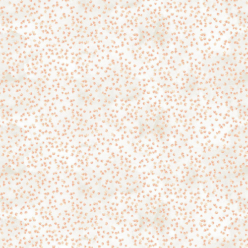 Soft Spoken Tiny Petals Pumpkin Goldi L. Studio Henry Glass Cotton Fabric