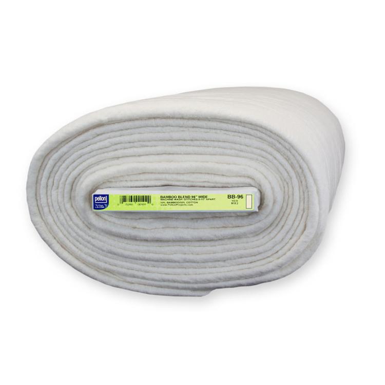 Sold By Bolt-Bamboo Blend Batting 96"x9yds Pellon Bamboo Cotton PELLON-BB-96-FB