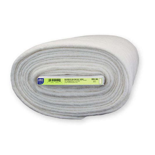 Sold By Bolt-Bamboo Blend Batting 96"x9yds Pellon Bamboo Cotton PELLON-BB-96-FB