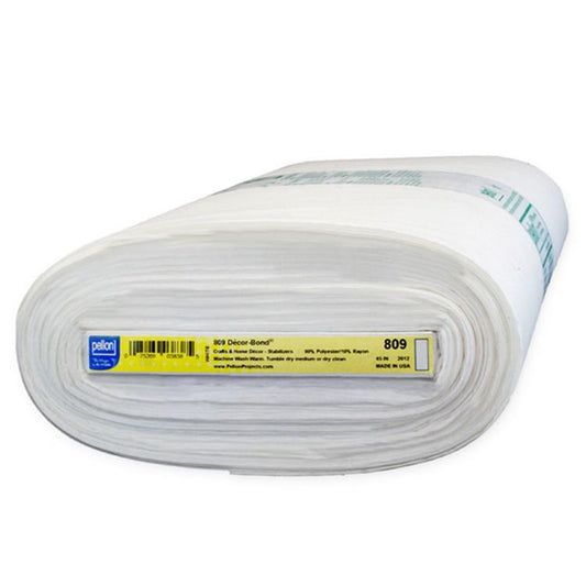 Sold By Bolt-Decor Bond Firm Iron On Interfacing 44"x25yds White Pellon Rayon Polyester PELLON-809-FB